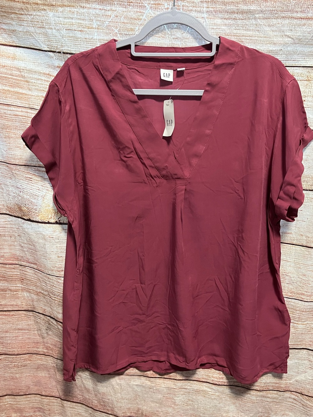GAP rayon blouse-Ladies Large-NEW